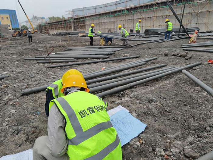 河池螺栓球网架结构